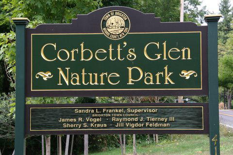 entrance sign